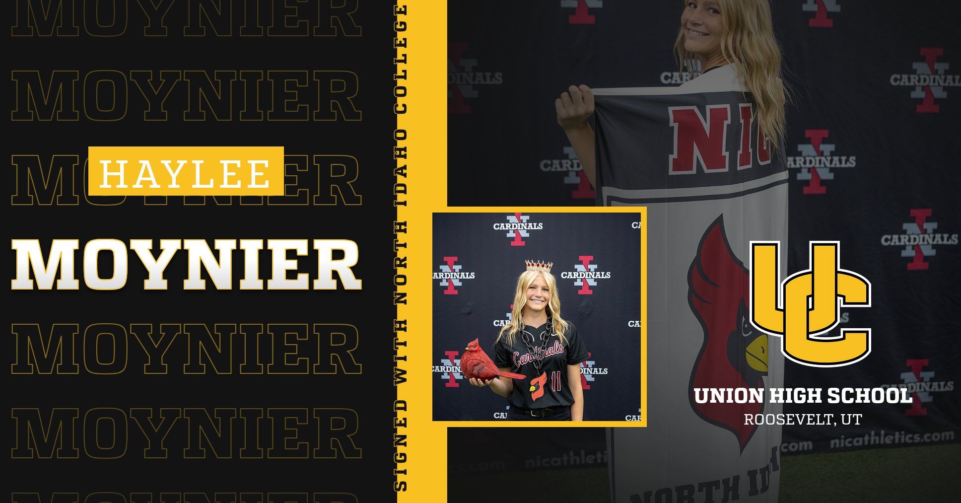 Haylee Moynier Signs with North Idaho College!!